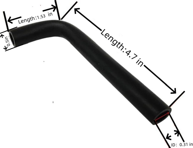 Patcae Replacement Valve Tube Breather Hose Fits H-onda GX160 GX200 GX120 GX140 Fits 15721-ZH8-000 - Image 1
